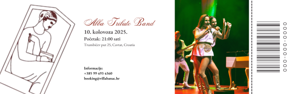 European Tour – Abba Tribute Band (10.8.2025. Cavtat)